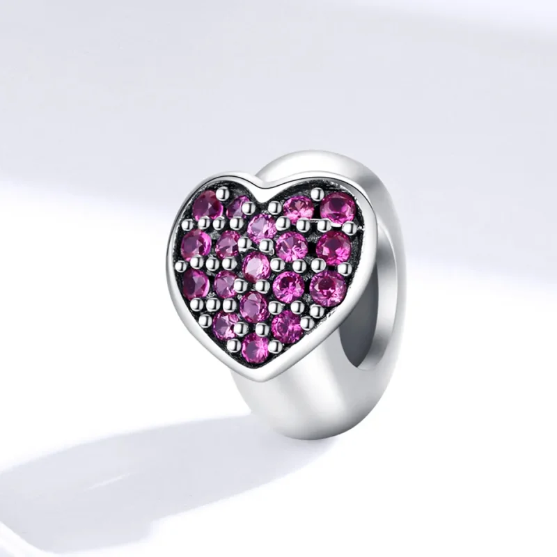 (image for) Pandora Style Silver Spacer Charm, Love - SCC1336 - View 2