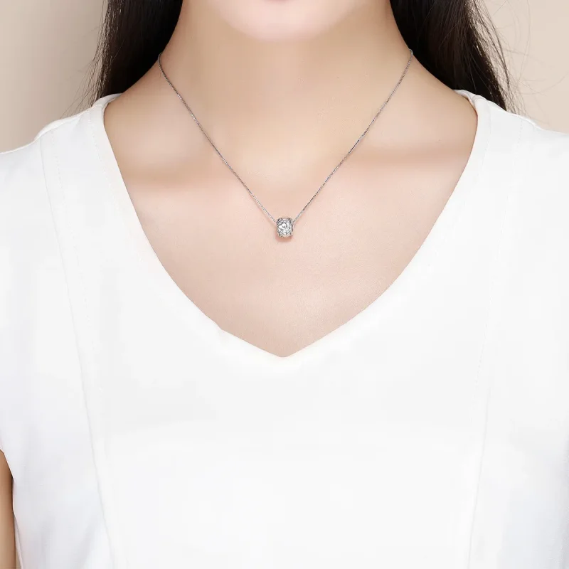 (image for) Pandora Style Silver Spacer Charm, Shine In My Heart - SCC798 - View 5