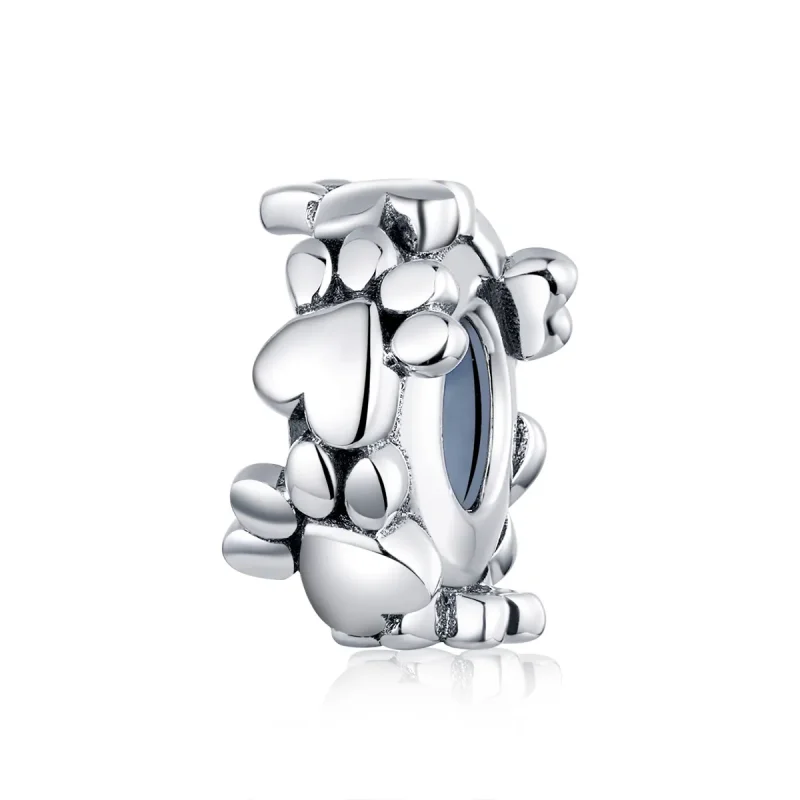 (image for) Pandora Style Silver Spacer Charm, Sweet Hearts - SCC1504 - Product Image
