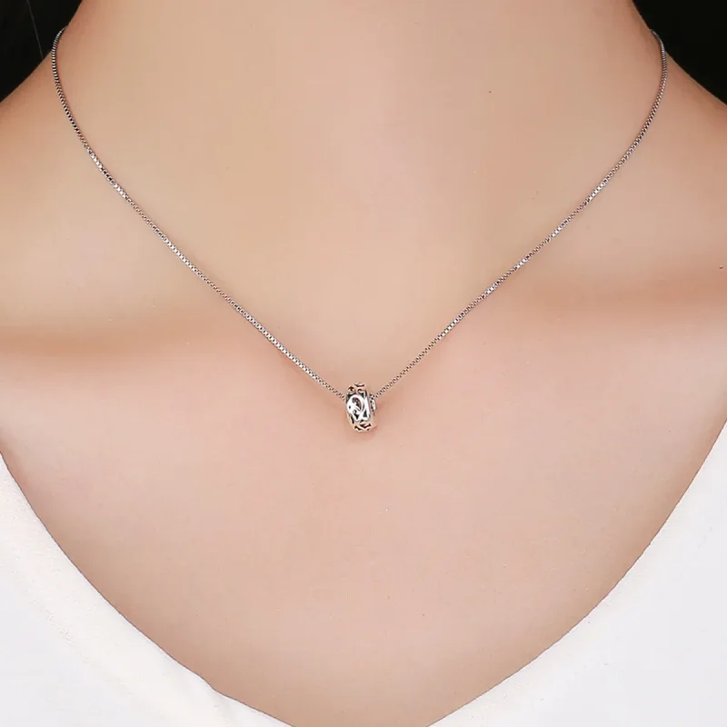 (image for) Pandora Style Silver Spacer Charm, Vintage - SCC716 - View 5