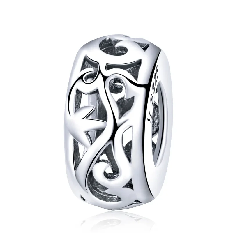 (image for) Pandora Style Silver Spacer Charm, Vintage - SCC716 - Product Image