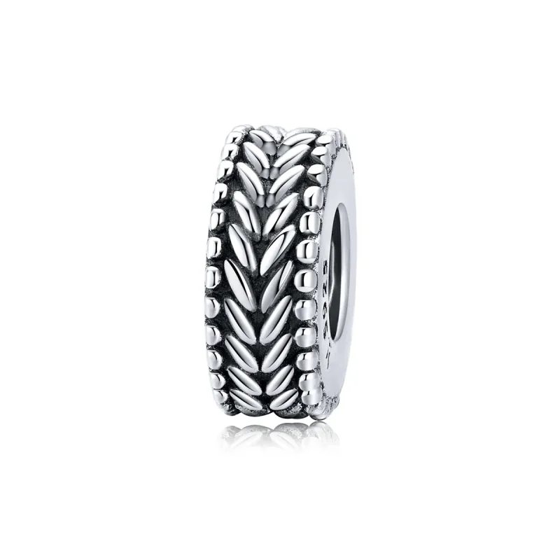 (image for) Pandora Style Silver Spacer Charm, Wheet - SCC1452 - Product Image