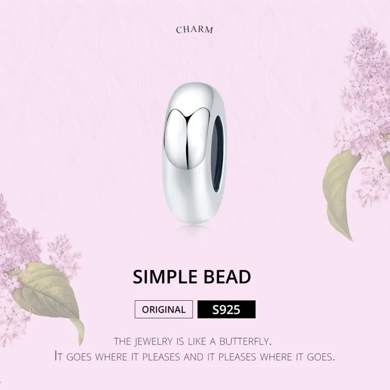 (image for) Pandora Style Simple Spacer Charm - SCC1450 - View 6