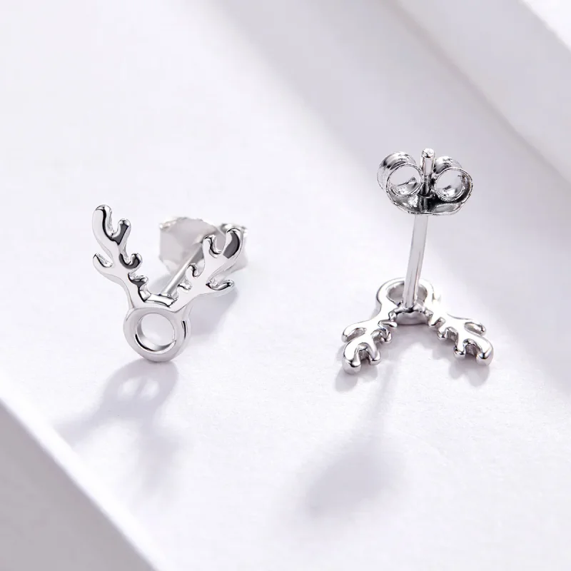 (image for) PANDORA Style Antlers Stud Earrings - BSE116 - View 2