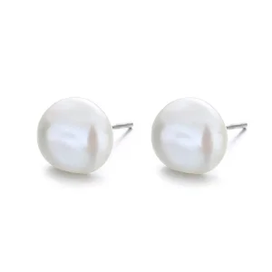 (image for) PANDORA Style Baroque Pearl Stud Earrings - BSE604