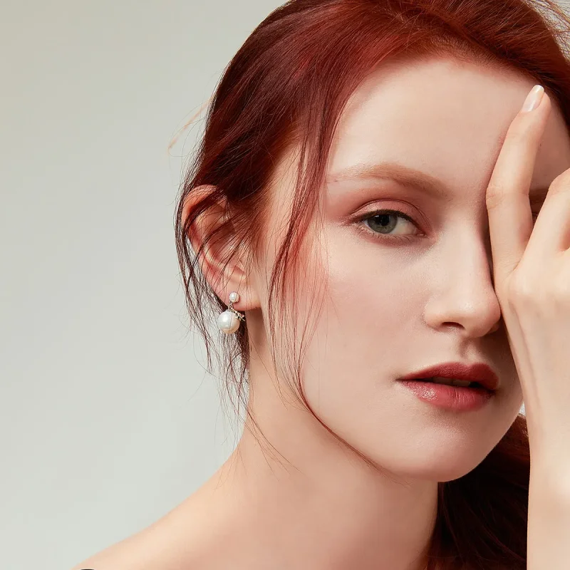 (image for) PANDORA Style Bee Stud Earrings - SCE232 - View 9