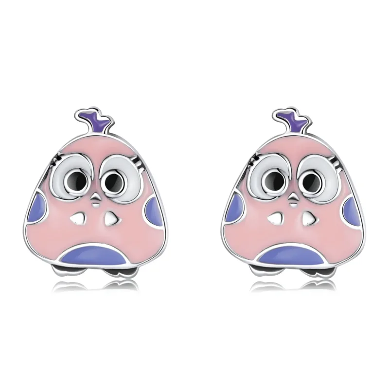 (image for) PANDORA Style Big Eyed Bird Stud Earrings - SCE1277 - Product Image