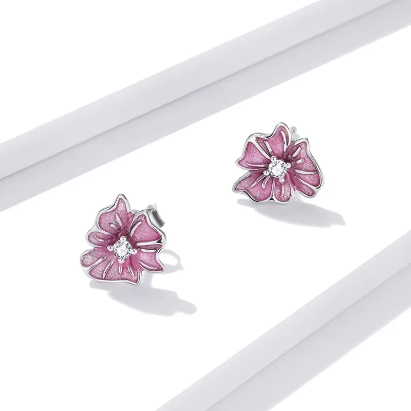 (image for) PANDORA Style Blooming Stamens Stud Earrings - BSE471 - View 2