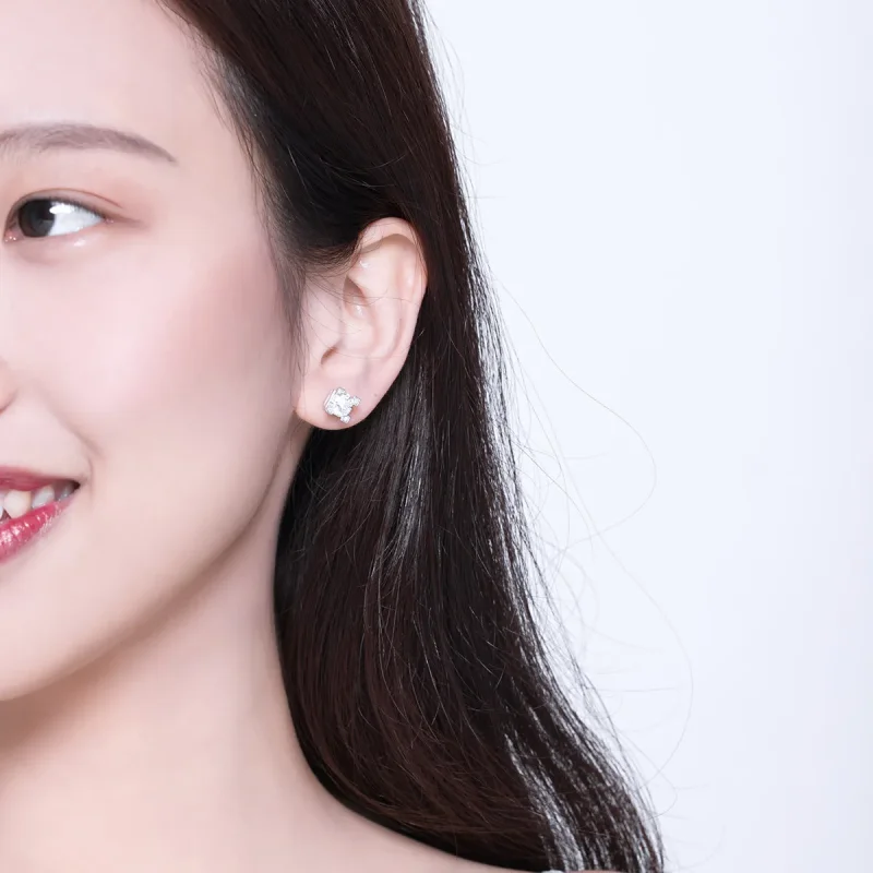 (image for) PANDORA Style Bright Time Stud Earrings - BSE192 - View 5