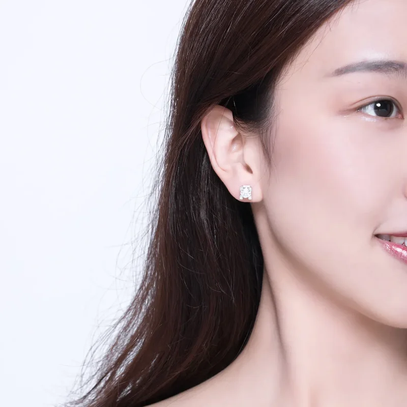 (image for) PANDORA Style Bright Time Stud Earrings - BSE192 - View 6