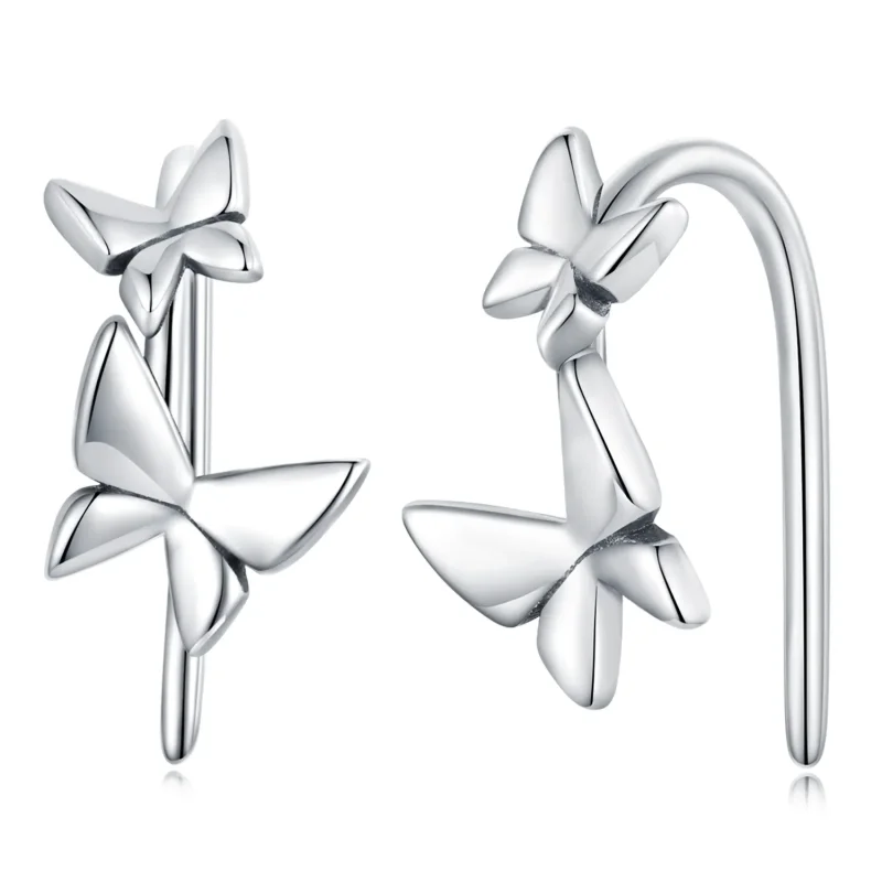 (image for) PANDORA Style Butterfly Stud Earrings - SCE1501 - Product Image