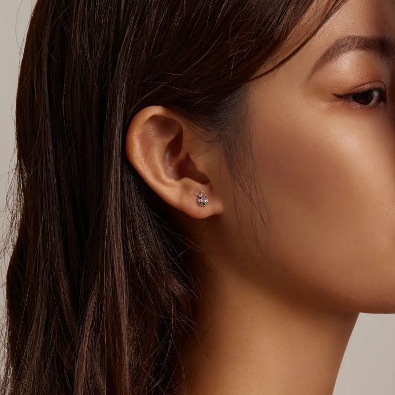 (image for) PANDORA Style Colorful Beetle Stud Earrings - BSE560 - View 7