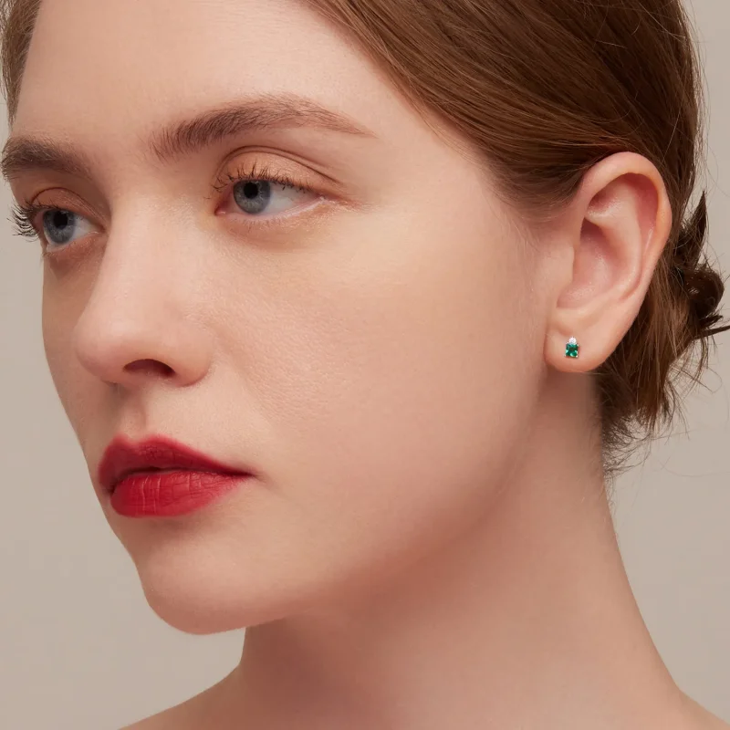 (image for) PANDORA Style Colorful Princess Party Candies Stud Earrings - SCE1465 - View 6