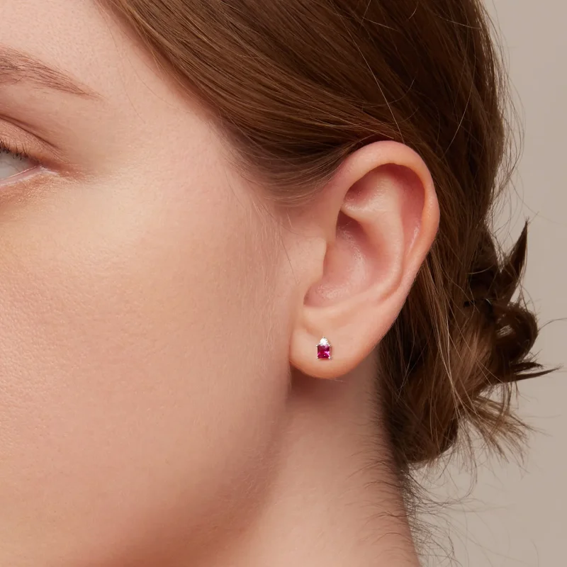 (image for) PANDORA Style Colorful Princess Party Candies Stud Earrings - SCE1465 - View 7