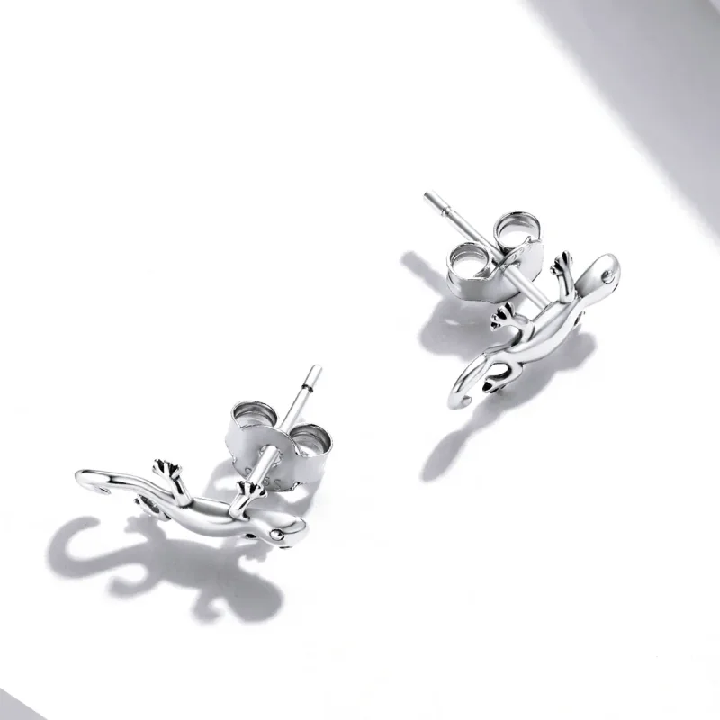 (image for) PANDORA Style Creative Gecko Stud Earrings - SCE1292 - View 4