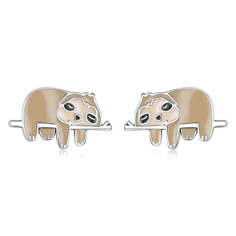 (image for) PANDORA Style Cute Sloth Stud Earrings - SCE1280 - Product Image