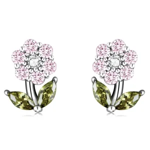 (image for) PANDORA Style Delicate Flowers Stud Earrings - BSE592-PK