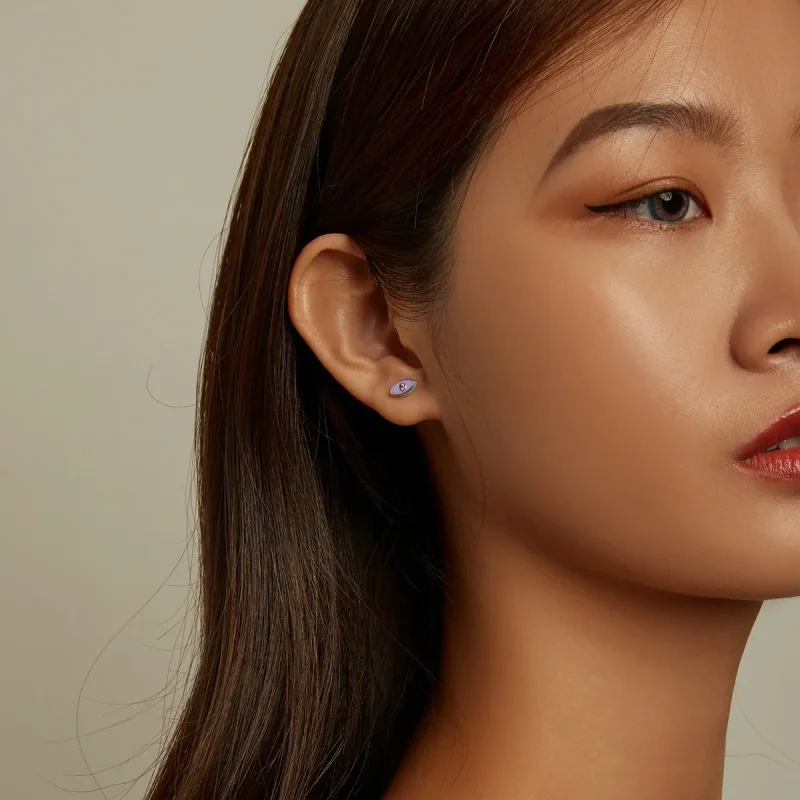 (image for) PANDORA Style Devil Eye Stud Earrings - SCE1367 - View 7