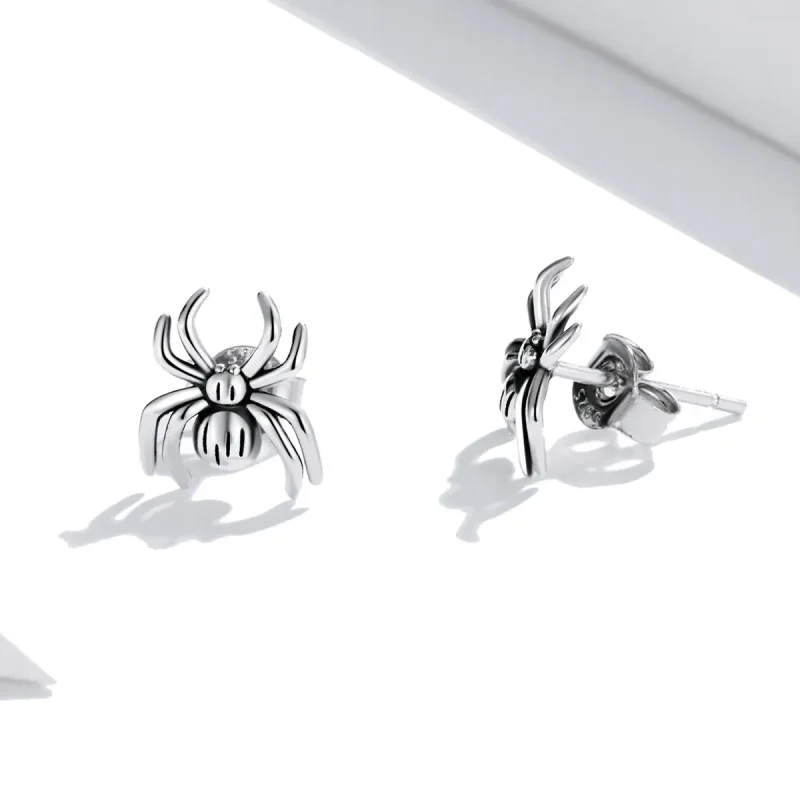 (image for) PANDORA Style Eight-Legged Spider Stud Earrings - SCE1290 - View 2