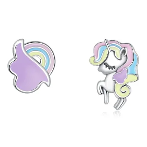 (image for) PANDORA Style Fantasy Unicorns Stud Earrings - SCE1266