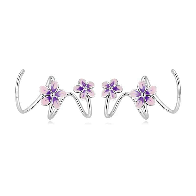 (image for) PANDORA Style Flowers Stud Earrings - SCE1462 - Product Image