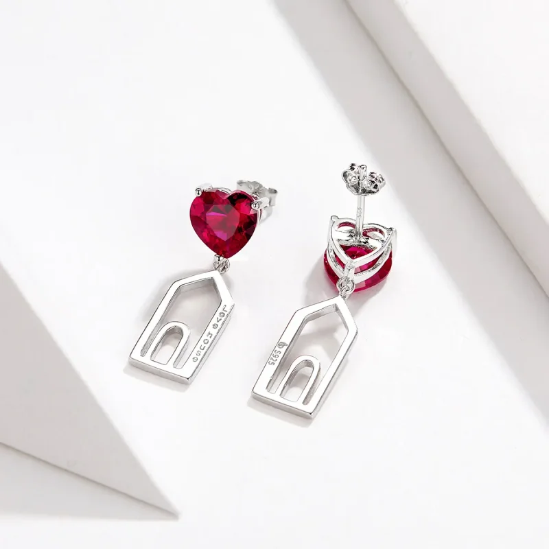 (image for) PANDORA Style Full House Stud Earrings - BSE133 - View 2