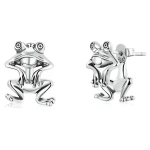(image for) PANDORA Style Funny Frog Stud Earrings - SCE1324