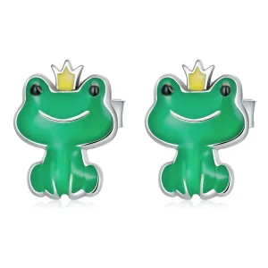 (image for) PANDORA Style Funny Little Frog Stud Earrings - SCE1380
