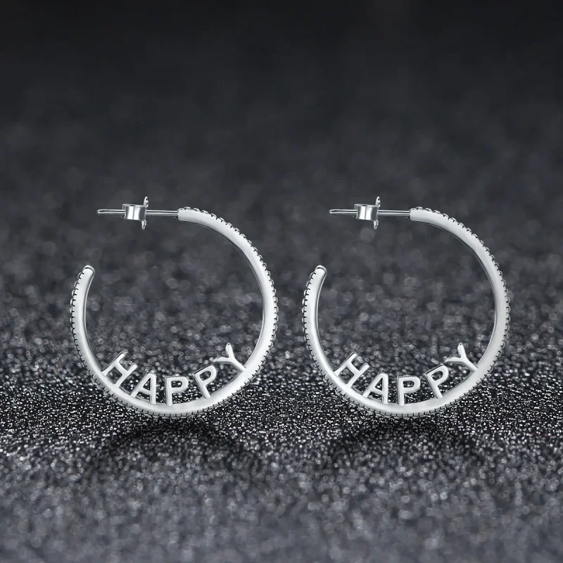 (image for) PANDORA Style Happy Wishes Stud Earrings - VSE087 - View 2