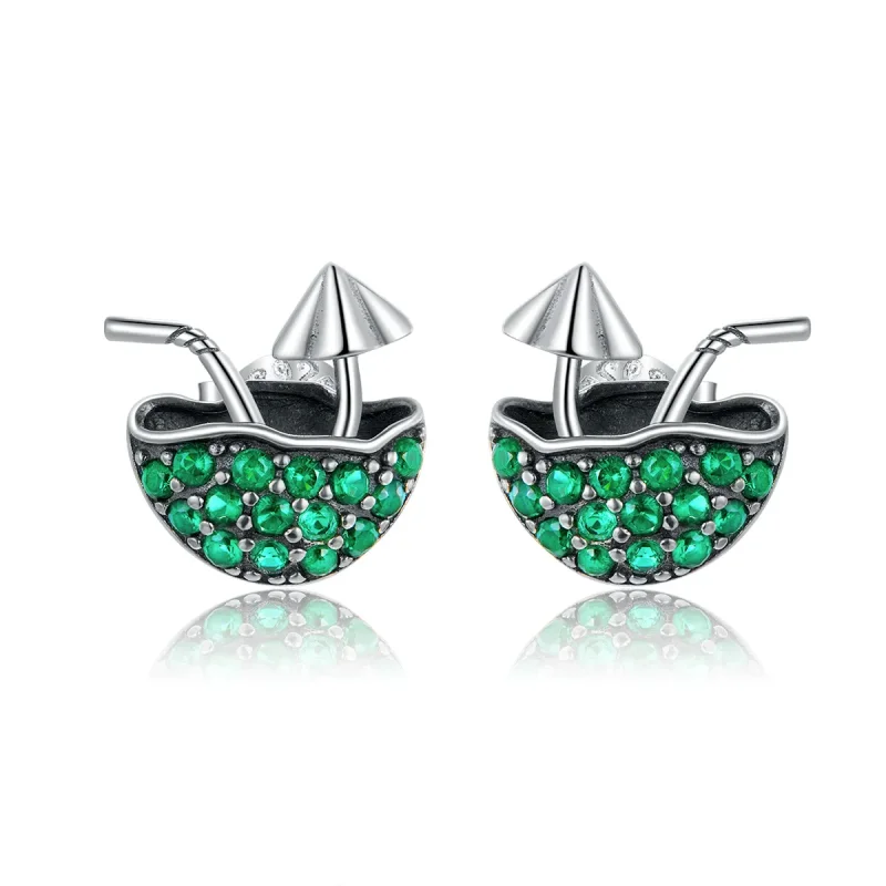 (image for) PANDORA Style Leisurely Coconut Stud Earrings - SCE908 - Product Image