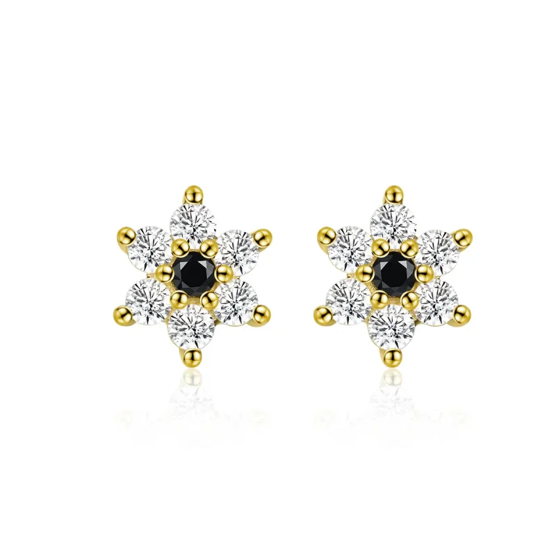(image for) PANDORA Style Little Flower Stud Earrings - SCE708 - Product Image