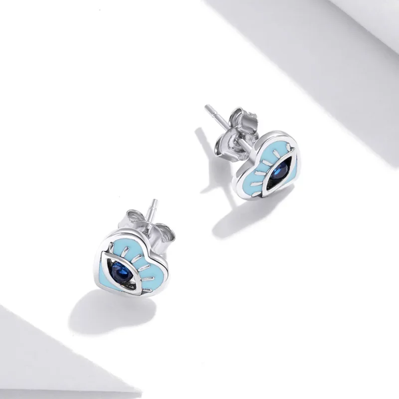 (image for) PANDORA Style Love Guard Stud Earrings - SCE1134 - View 4