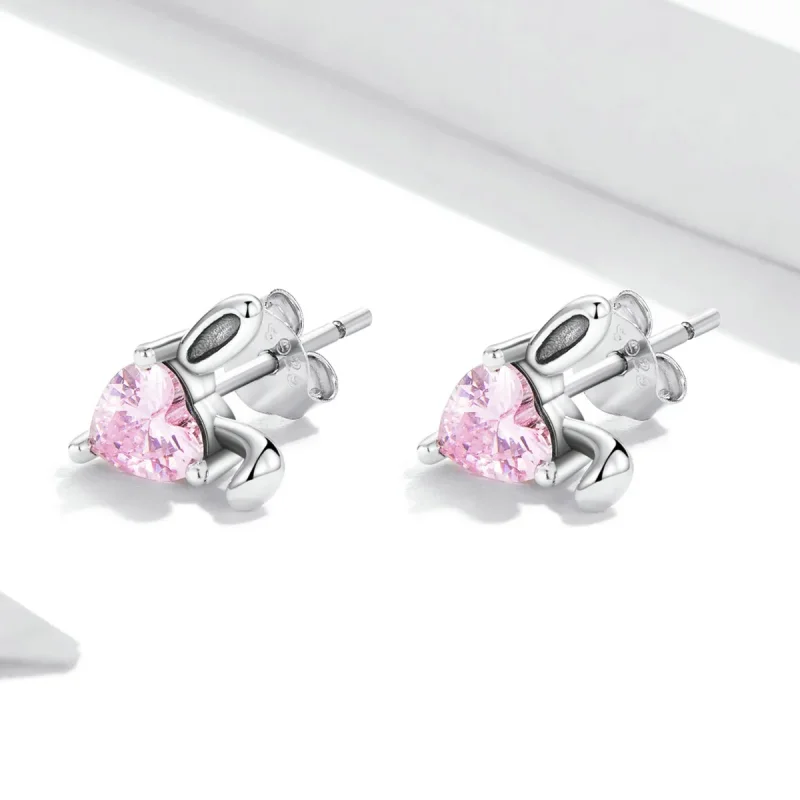 (image for) PANDORA Style Love Rabbit Ears Stud Earrings - SCE1365 - View 2