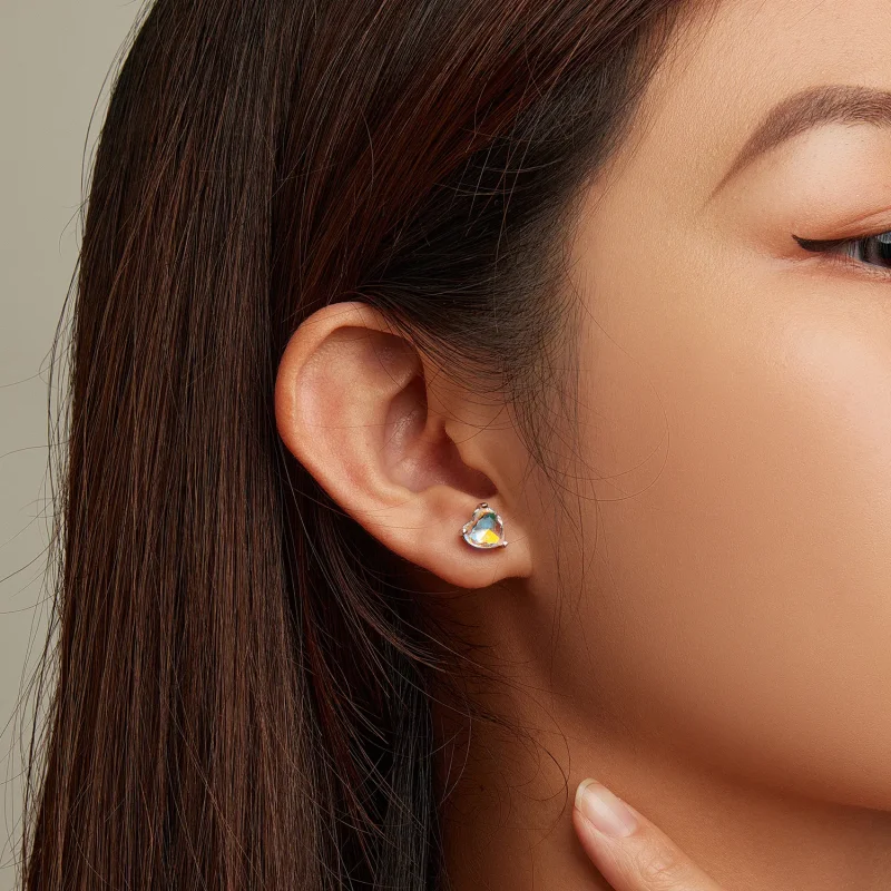 (image for) PANDORA Style Love Symphony Glass Stud Earrings - BSE713 - View 5