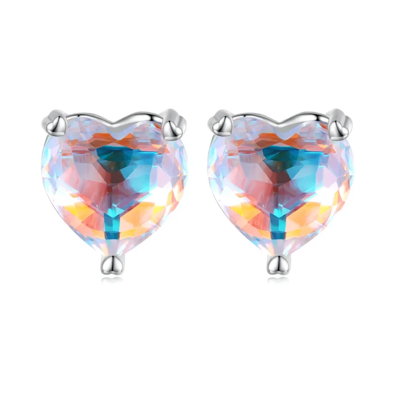 (image for) PANDORA Style Love Symphony Glass Stud Earrings - BSE713 - Product Image