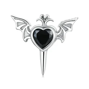 (image for) PANDORA Style Love Wings Stud Earrings - SCE1179-BK