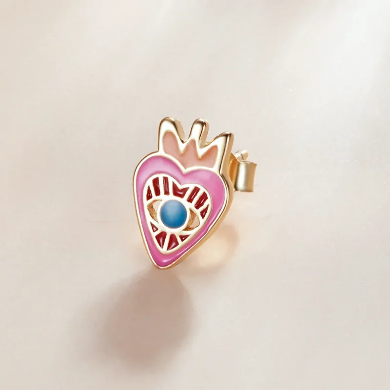 (image for) PANDORA Style Loving Eye Stud Earrings - SCE1232 - View 2