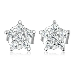 (image for) PANDORA Style Mini Flower Stud Earrings - BSE598-A