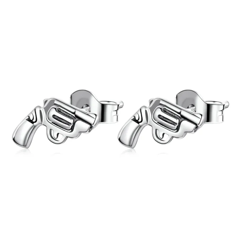 (image for) PANDORA Style Mini Pistol Stud Earrings - SCE1293 - Product Image