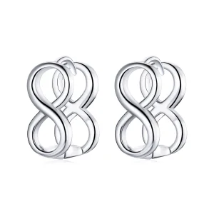 (image for) PANDORA Style Minimalism - Infinity Stud Earrings - BSE503