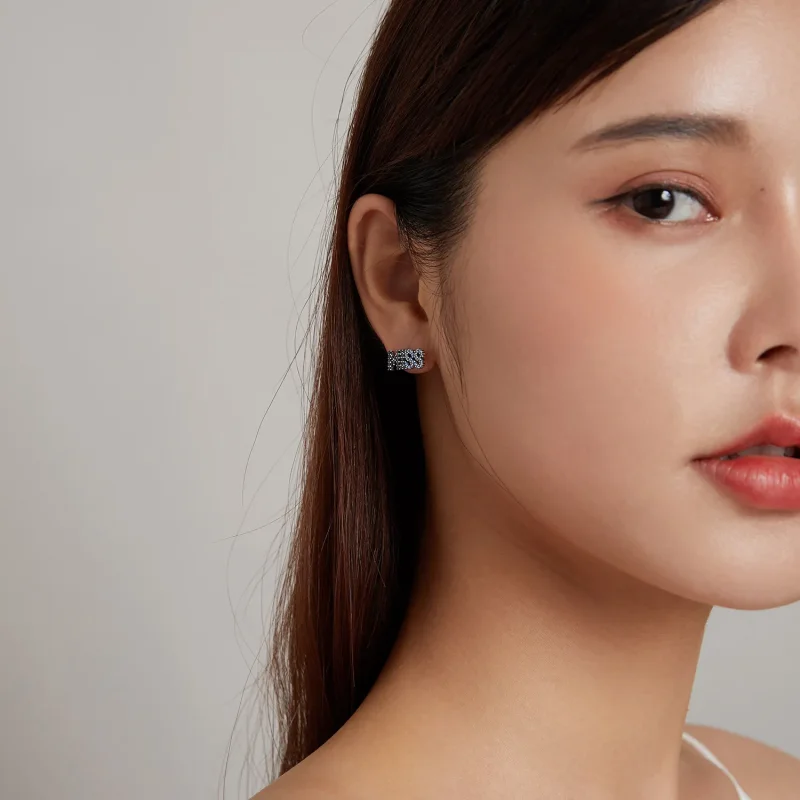 (image for) PANDORA Style Miss You Stud Earrings - SCE1197 - View 7