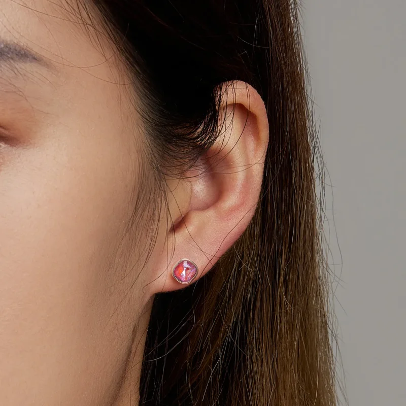 (image for) PANDORA Style Mocha Fluorescent Stud Earrings - SCE1413 - View 5