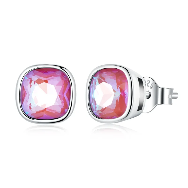 (image for) PANDORA Style Mocha Fluorescent Stud Earrings - SCE1413 - Product Image