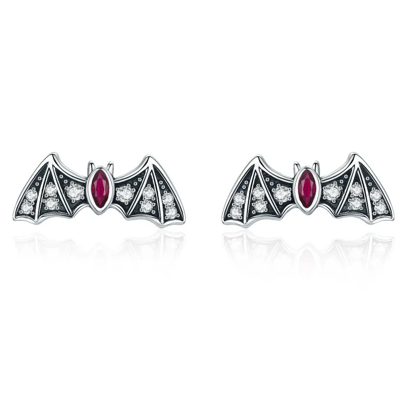 (image for) PANDORA Style Mystery Bat Stud Earrings - BSE004 - Product Image
