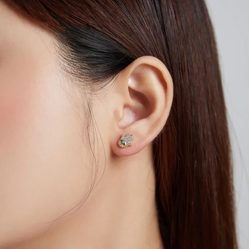 (image for) PANDORA Style Mystic Spain - Lucky Hands Stud Earrings - SCE1139 - View 5