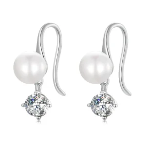 (image for) PANDORA Style Pearl Stud Earrings - BSE684