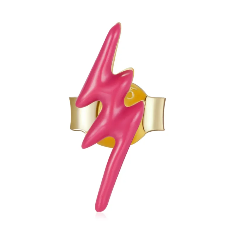 (image for) PANDORA Style Pink Lightning Stud Earrings - SCE1236 - Product Image