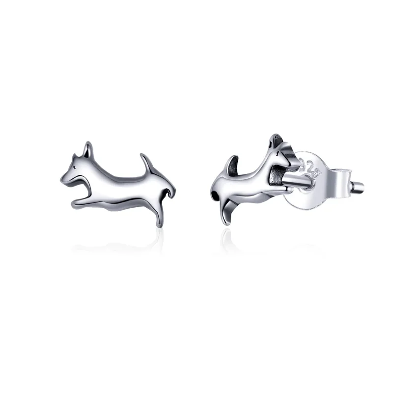 (image for) PANDORA Style Puppy Stud Earrings - SCE818 - Product Image