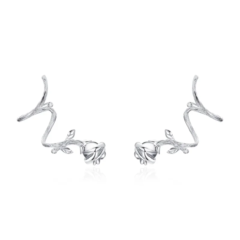 (image for) PANDORA Style Roses Stud Earrings - BSE238 - Product Image