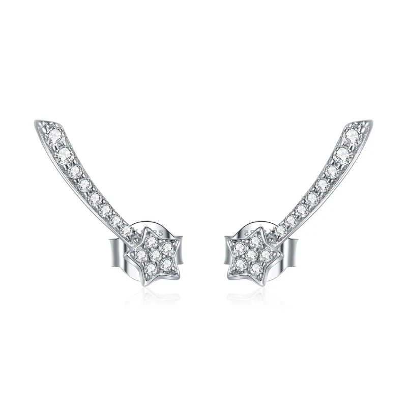 (image for) PANDORA Style Shining Meteor Stud Earrings - BSE486 - Product Image